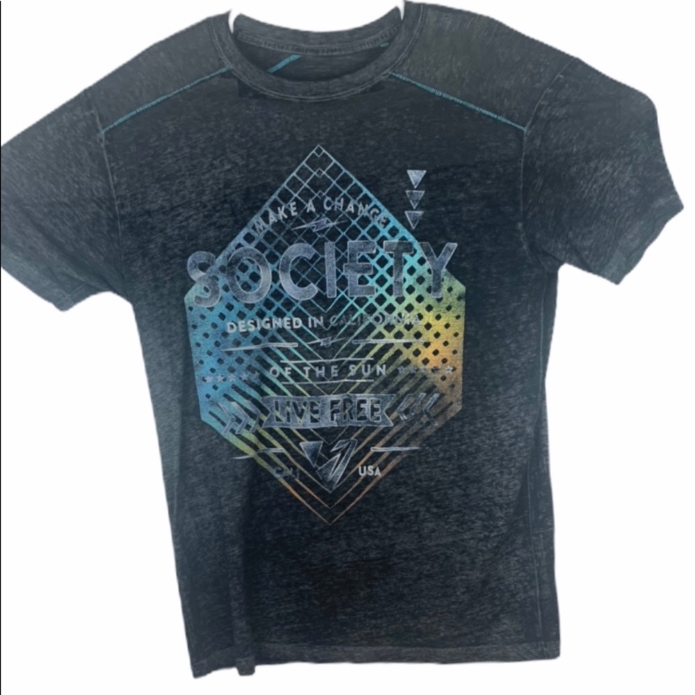 Society by The Buckle Mens Medium Live Free Tee